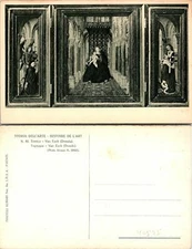 Dresden Van Eyck Trinitico Postcard Unused (40525)