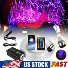 500pcs Home Car Headliner Star Light kit Roof Twinkle Ceiling Lights Fiber Optic