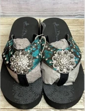 MONTANA WEST ~ WEDGE ~ CONCHO ~ FLIP ~ FLOPS