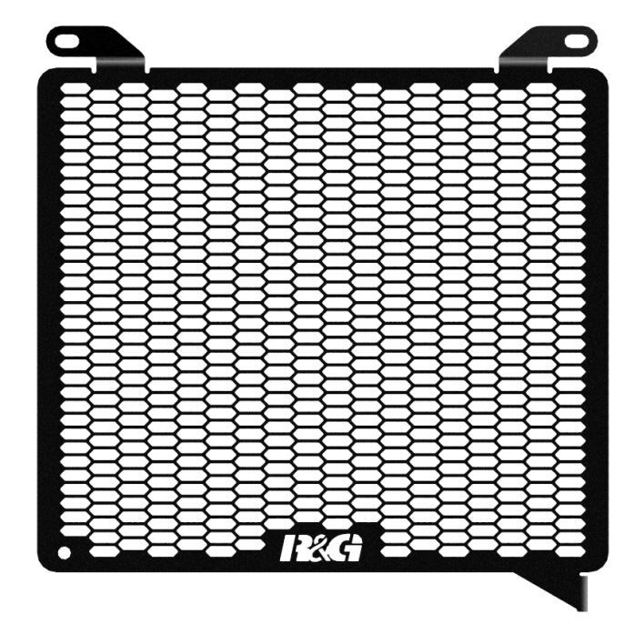 R&G Radiator Guard (Pro) Black Aprilia Tuono 660 2021 - 2024