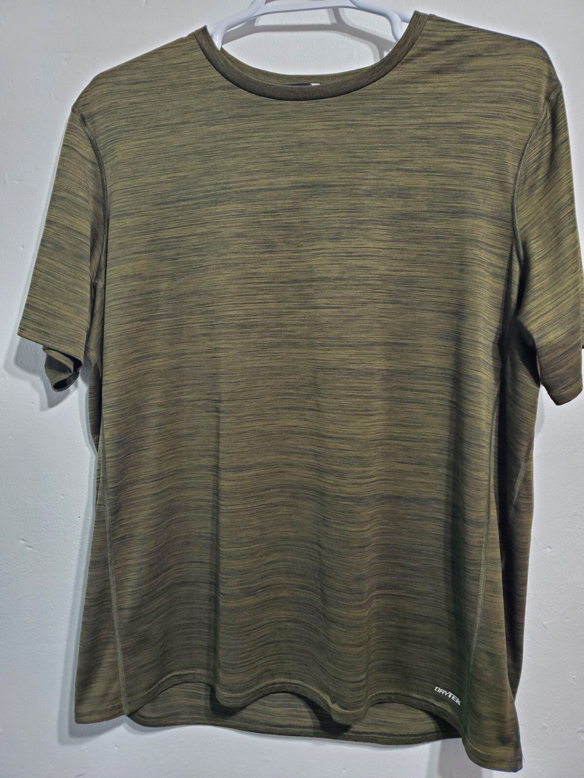 Tek Gear Dry Tek Men's Shirt Green XXL Activewear Sports T-Shirt