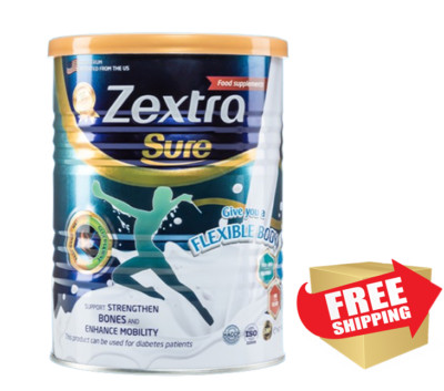 Zextra Sure Milk Knee Back Pain Strengthen Bones 100% Original 400g