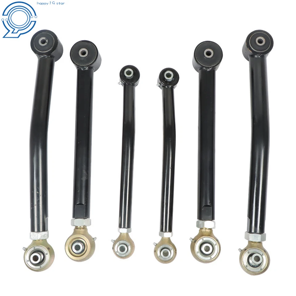 8X Adjustable 0-6" Lift Control Arms For Jeep Wrangler JK 2007-2018 - Image 3 of 4