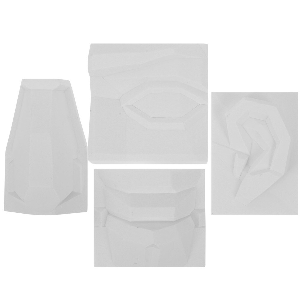 Facial Features Models Sculpture Ornament Face Plaster Statue eBay