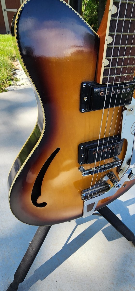 Yamaha SA-15 ？　ジャンク Yamaha SA15 Guitar Vintage Semi Hollow Electric Needs Some