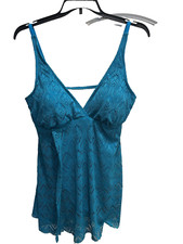 Swimsuites for All Womens Swim Suite Teal NWT Size 16