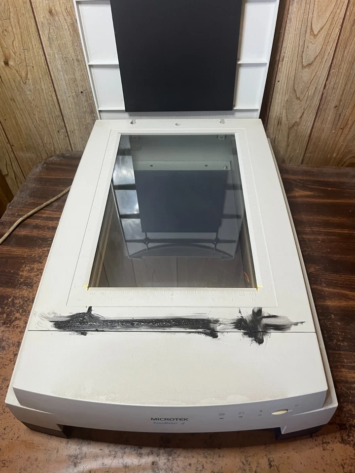 Vintage MICROTEK Scanmaker 4 MRS-1200TP Scanner SCSI Parallel - Image 2 of 4