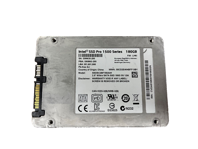 240 Gb Internal Ssd Intel Ssd Pro 1500 Series 180gb Price Intel