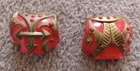 Vintage 1984 Jitsu Chest Armor Front & Back He Man Masters of the Universe MOTU
