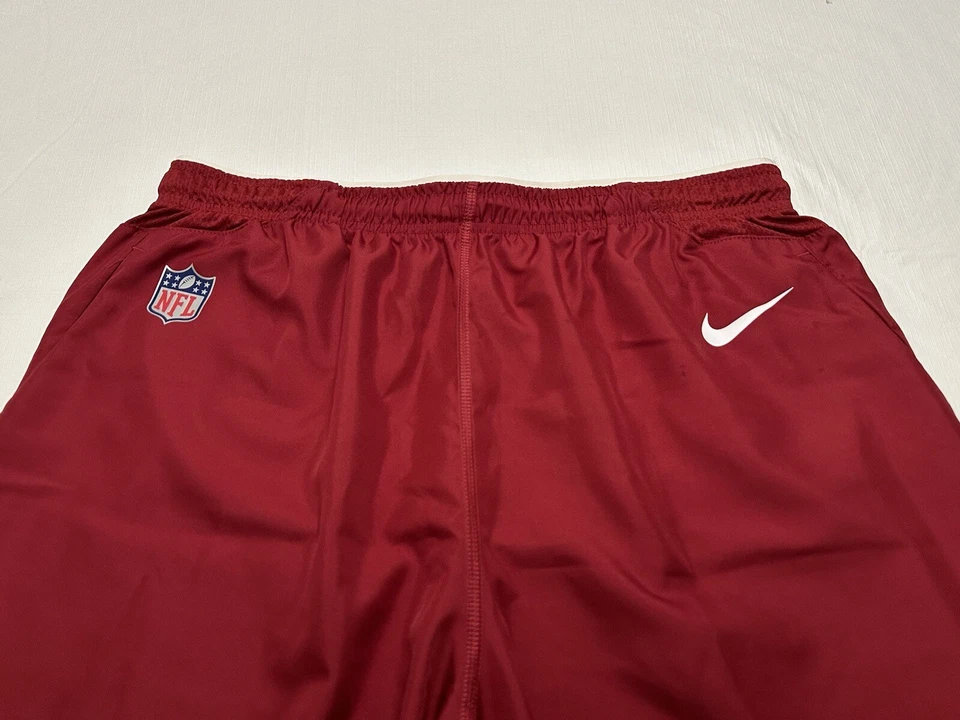 Men's Nike Dri-Fit NFL Arizona Cardinals Training Shorts 10" Size Large Red - Image 3 of 4