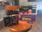 Halloween Lights NIB 4 Different Boxes Bats Jack O Lantern Candy Corn 