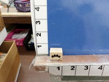 stampin up border plant leaf rubber stamps 33v