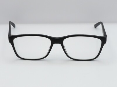 RANDOLPH NEPTUNE SQUARE FULL RIM EYEGLASS FRAMES BLACK 53-16-140 NEW*