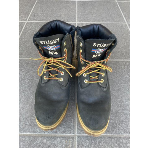 STUSSY×TIMBERLAND Collaboration Premium Boots size US9 Rare USED