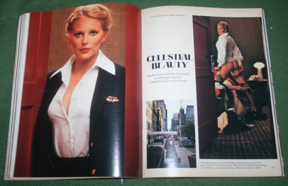 Playboy May 1980 Nude Miss World Stewardess Martha Thomsen Gay Talese