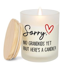 Funny Gifts for Mom Birthday - Sorry No Grandkids Yet Long Lasting Vanilla La...