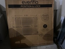 Evenflo Position  Lock Wide Doorway Gate   Farmhouse Collection