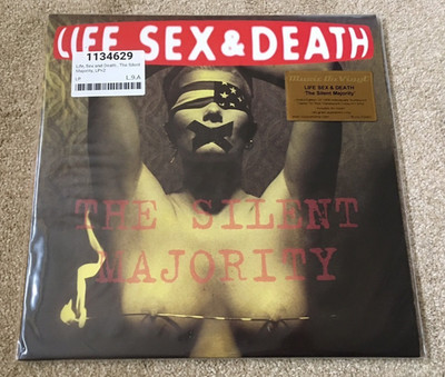 LIFE SEX & DEATH: Silent Majority 2x RED Vinyl MOV Numbered: SEALED Perfect