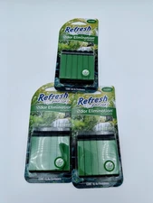 Refresh Your Car & Truck AC Air Freshener Pine & Moss Scent (3 Packs)