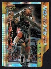 1997 Bowman's Best Cuts Hakeem Olajuwon Atomic Refractor #BC14