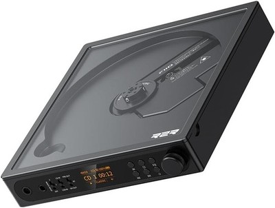 FiiO DM15 Portable CD Player 24Bit R2R DAC 1150mW Bluetooth aptX HiFi (Black)