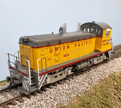 Rapido ~ Escala HO ~ EMD SW9 ~ Union Pacific #1846 ~ Versión DC ~ 027097 | Zustand: New