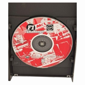 F1 Challenge (Sega Saturn, 1996) CIB Complete w/Manual + Reg Card Tested