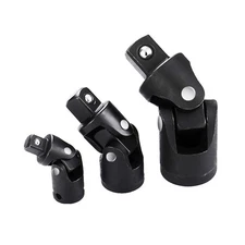 1/4" 3/8" 1/2" Drive Swivel Impact Universal Joint Socket Set Adapter Tool Set