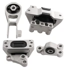 4x Engine Motor Mount Kit For Fiat 500X 2.4L 2016-2018 Jeep Renegade 68363996AA
