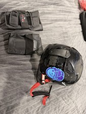Bodyprox Skateboarding Helmet and Wrist Guards Protective Gear Set