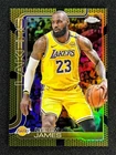 2025-26 Topps Chrome LeBron James #127 Gold Basketball Refractor Lakers /50