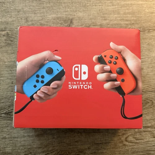 NEW/OPEN BOX Nintendo Switch Console 32GB 1080p Wi-Fi Neon Red/Blue Joy-Con