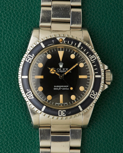 Rolex Submariner Ref. 5513 No Date Oyster Bracelet Full Set 1981