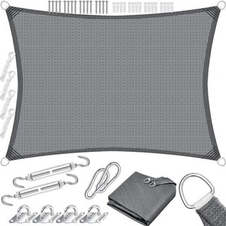 RETOURE Sonnensegel Sonnenschutz UV Schutz Sonnendach Schatten Segel 2x4m
