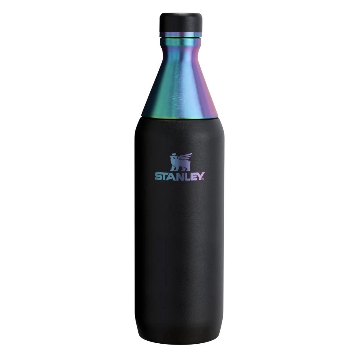 Stanley Black Chroma LIMITED RELEASE 20oz Slim Bottle I Black 2.0 All Day NEW