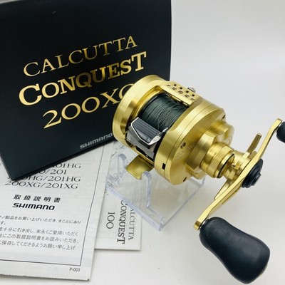 ''Exc+++++'' Shimano 22 CALCUTTA CONQUEST 200XG Right Bait Reel JAPAN s0393