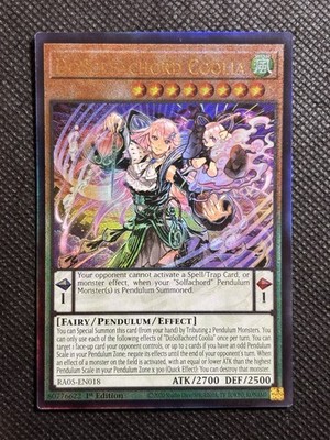 YuGiOh! - DoSolfachord Coolia RA05-EN018 Ultimate Rare 1st Edition Near Mint