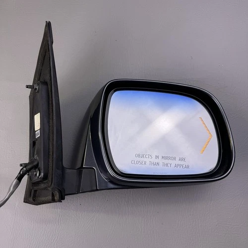 05-10 TOYOTA SIENNA RIGHT DOOR MIRROR TURN SIGNAL AUTO DIMMING PUDDLE GRAY OEM