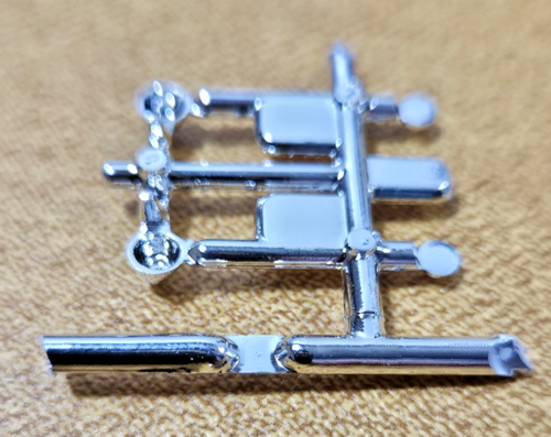 Revell 1970 Plymouth Road Runner 1/25 Scale Chrome Rearview Mirrors NEW - Picture 4 of 6
