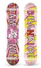 TODDLER GIRLS CHANRICH “SKI GIRL” CAMBER BEGINNER SNOWBOARD – 100CM/38.5" LONG