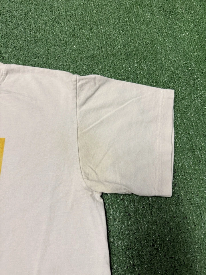 Camisa Artística Australia Floral Ken Done Vintage Años 90’s Para Hombre Talla Mediana Blanca MARCADA Foto 4 de 4