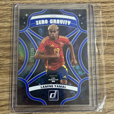 Copa Mundial de la FIFA 2025-26 Panini Donruss Lamine Yamal #10 azul gravedad cero/199