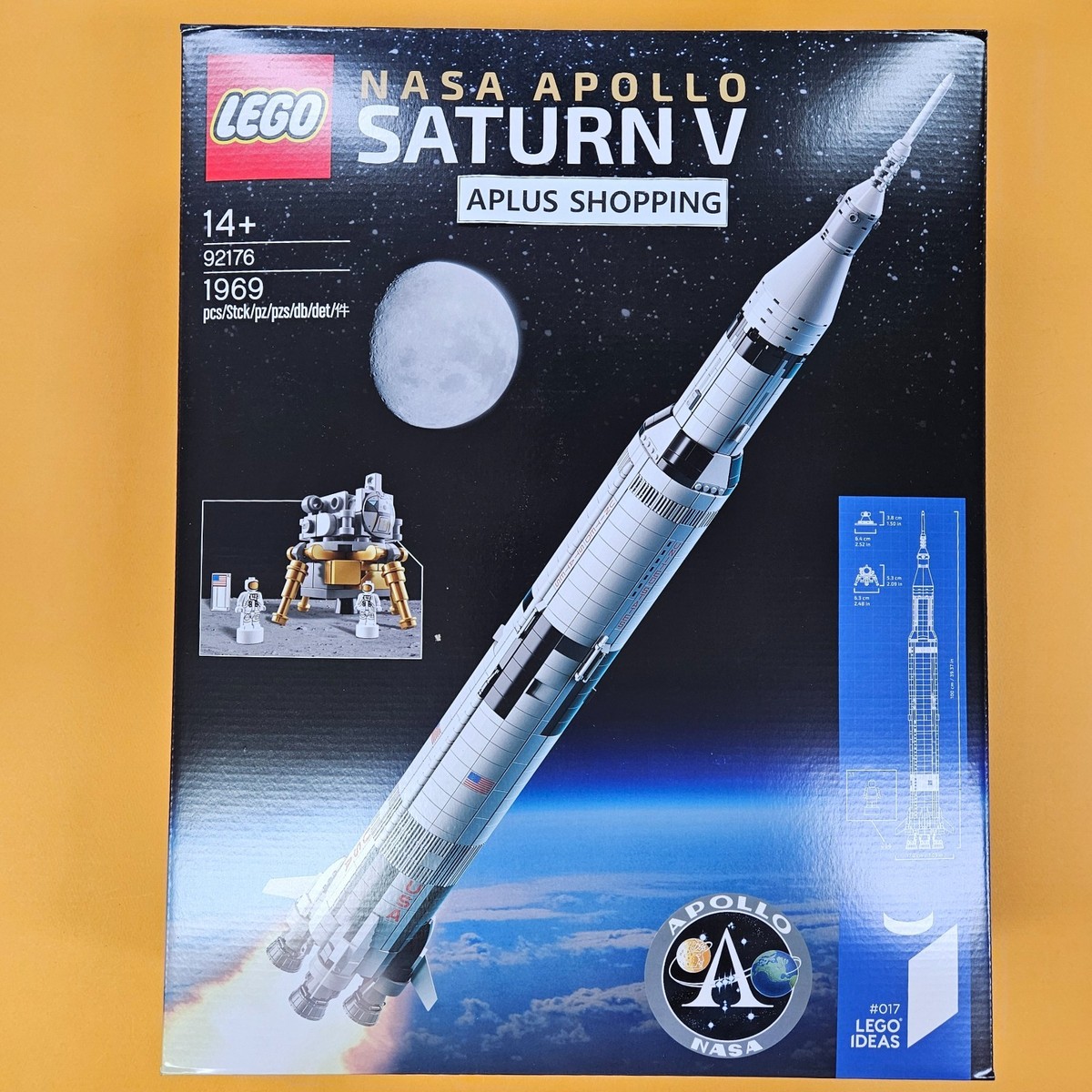 2013 6弾フルコンプ　スターフェスティバル　ロイヤルムーン　スターアニス Lego 21309 / 92176 NASA Apollo Saturn V 1969pcs SEALED | eBay