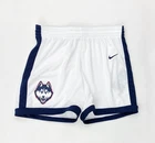 Nike UCONN Huskies Elite 2 Basketball Short Women's Medium White DC2373