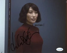 Dichen Lachman Severance Autographed Signed 8x10 Photo ACOA