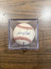 Johnny Bench Signed Rawlings Official NL Baseball w/ Display Case