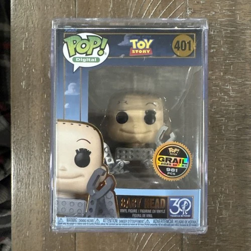Funko Pop Digital 401 Toy Story Baby Head Grail LE 981 Pcs HARD STACK