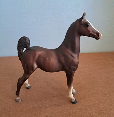 Vintage Breyer Horse Saddleback Weanling Dark Brown #62