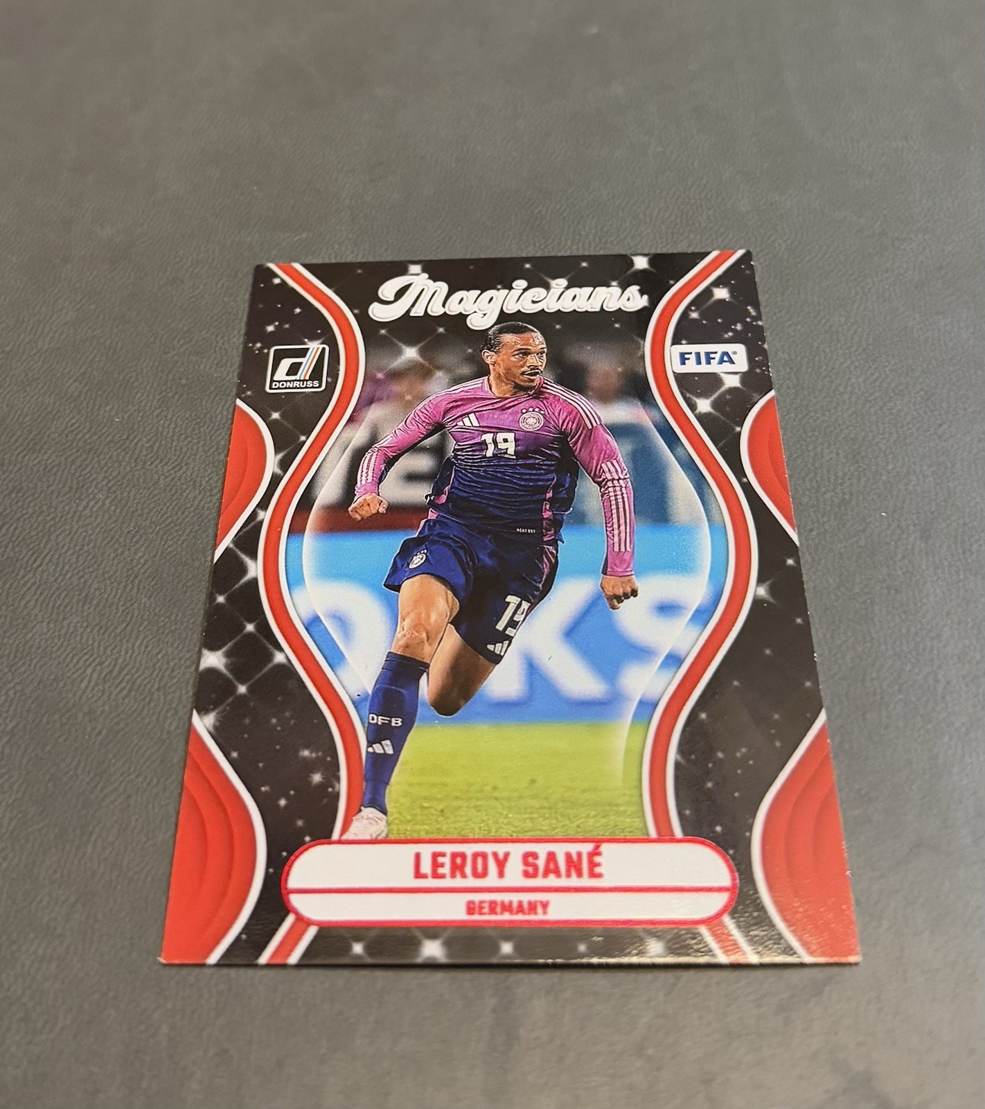 PANINI DONRUSS SOCCER サネ 2024-25 Panini Soccer Donruss Leroy Sane RED Magicians Germany #3