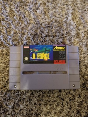 D-Force - Super Nintendo SNES Cartridge Only Authentic